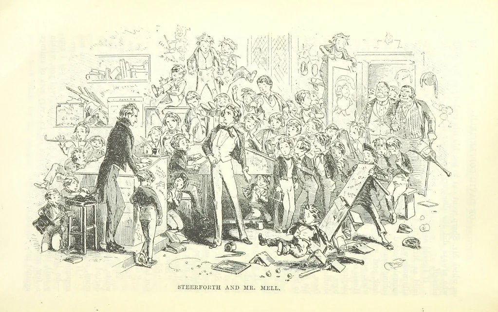 An illustration from The Letters of Charles Dickens. Edited by his sister-in-law and his eldest daughter, 1893, leaf 124