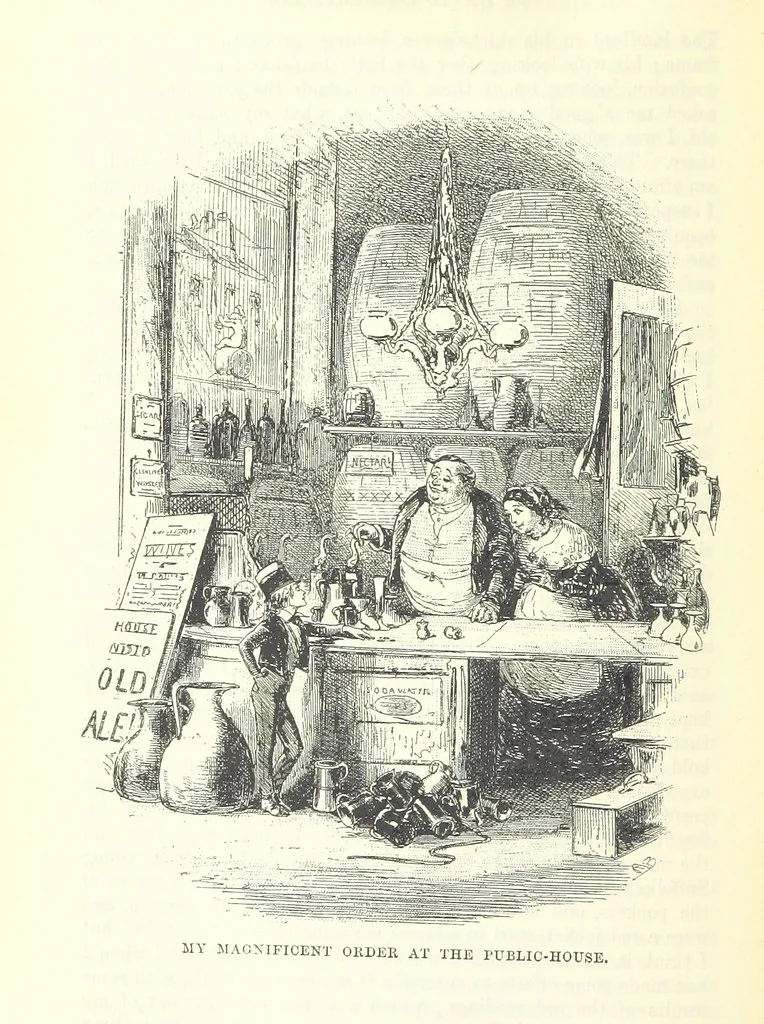 An illustration from The Letters of Charles Dickens. Edited by his sister-in-law and his eldest daughter, 1893, leaf 186