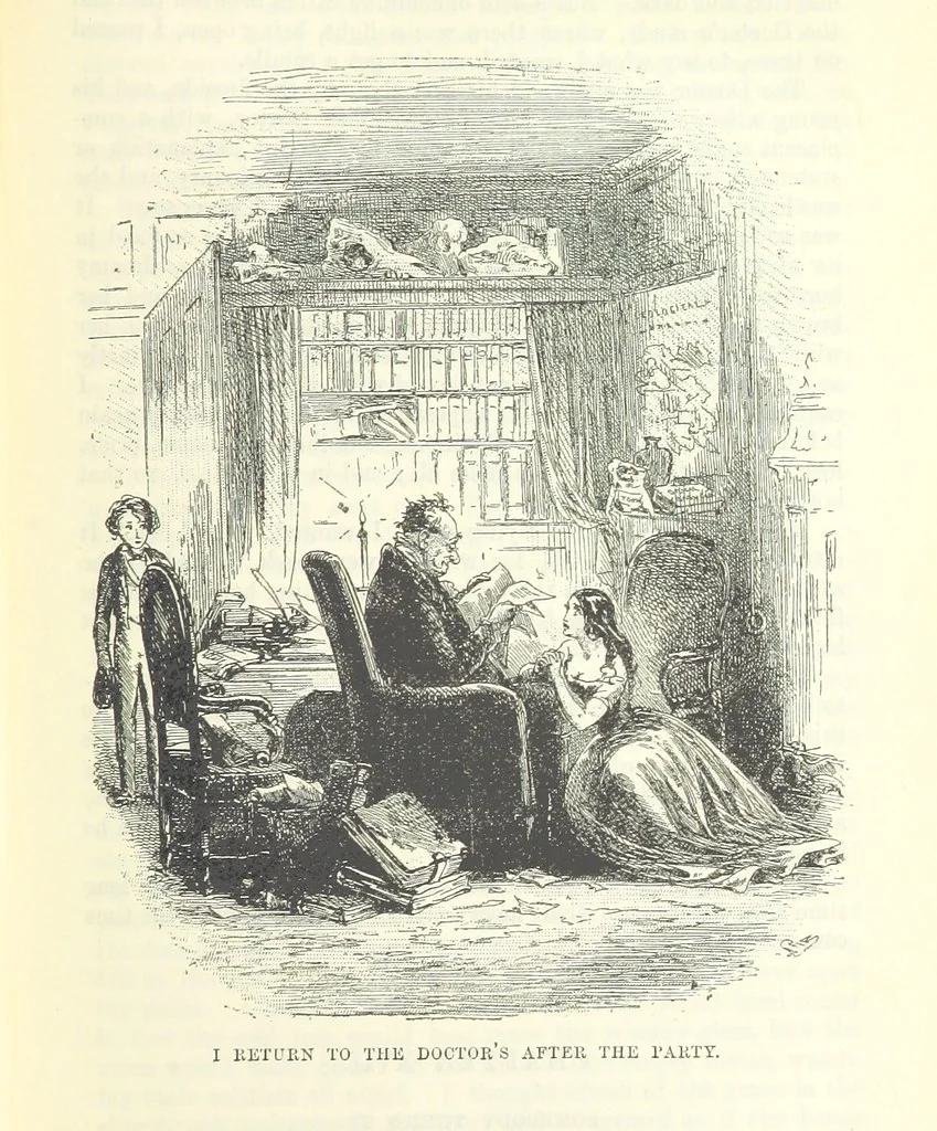 An illustration from The Letters of Charles Dickens. Edited by his sister-in-law and his eldest daughter, 1893, leaf 263