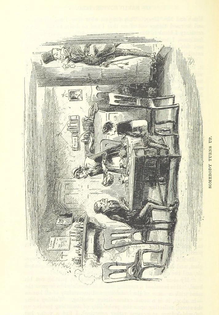 An illustration from The Letters of Charles Dickens. Edited by his sister-in-law and his eldest daughter, 1893, leaf 274