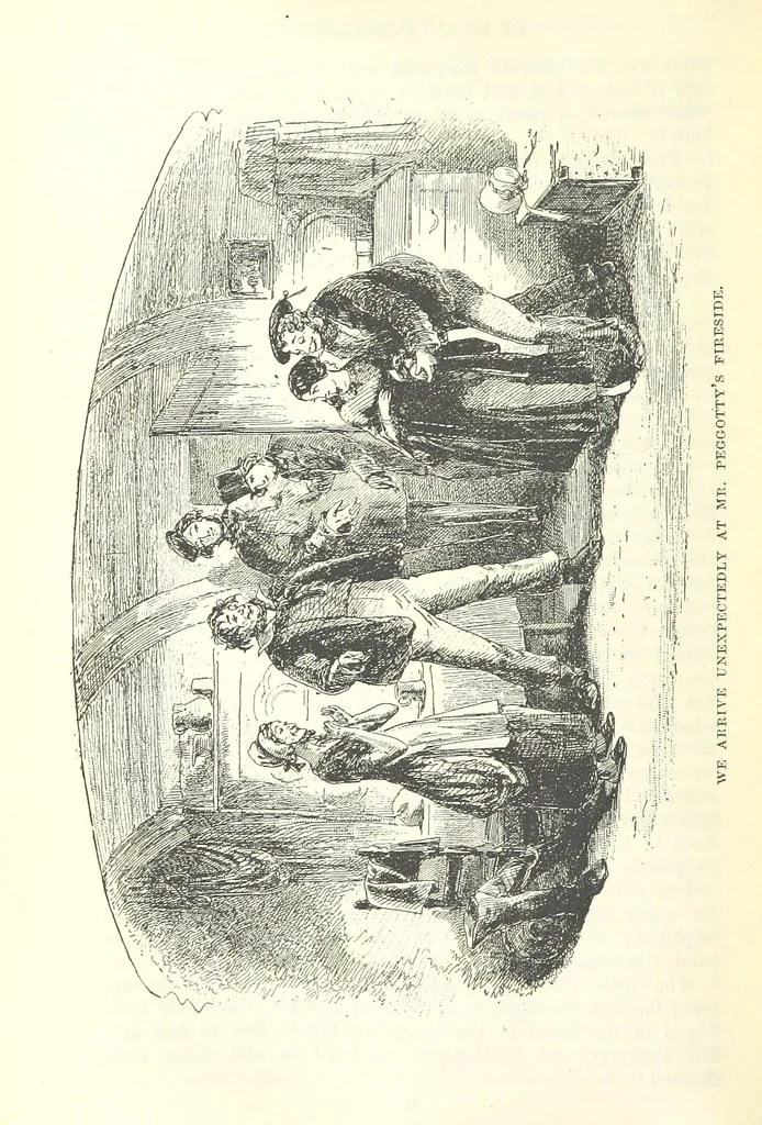 An illustration from The Letters of Charles Dickens. Edited by his sister-in-law and his eldest daughter, 1893, leaf 324