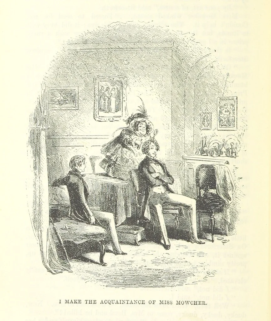 An illustration from The Letters of Charles Dickens. Edited by his sister-in-law and his eldest daughter, 1893, leaf 342