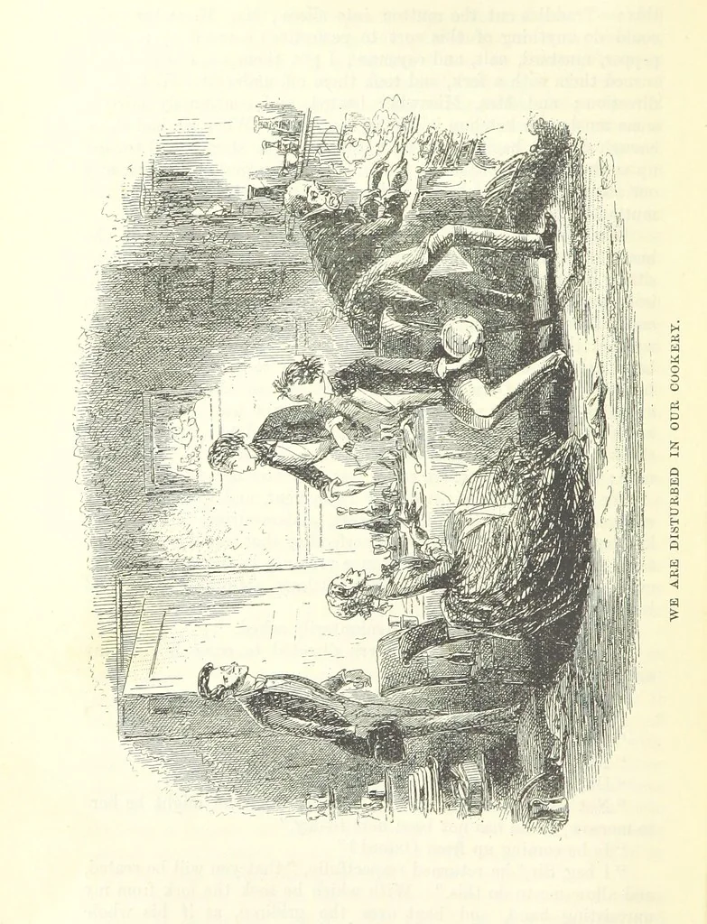 An illustration from The Letters of Charles Dickens. Edited by his sister-in-law and his eldest daughter, 1893, leaf 420