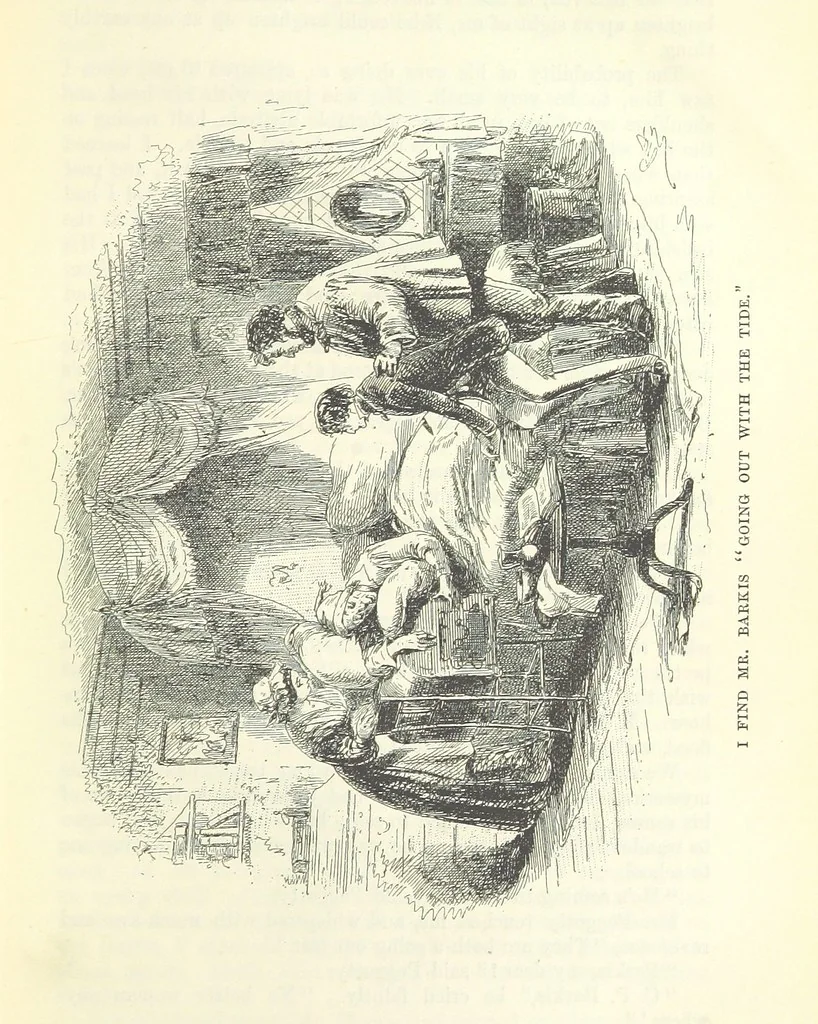 An illustration from The Letters of Charles Dickens. Edited by his sister-in-law and his eldest daughter, 1893, leaf 447