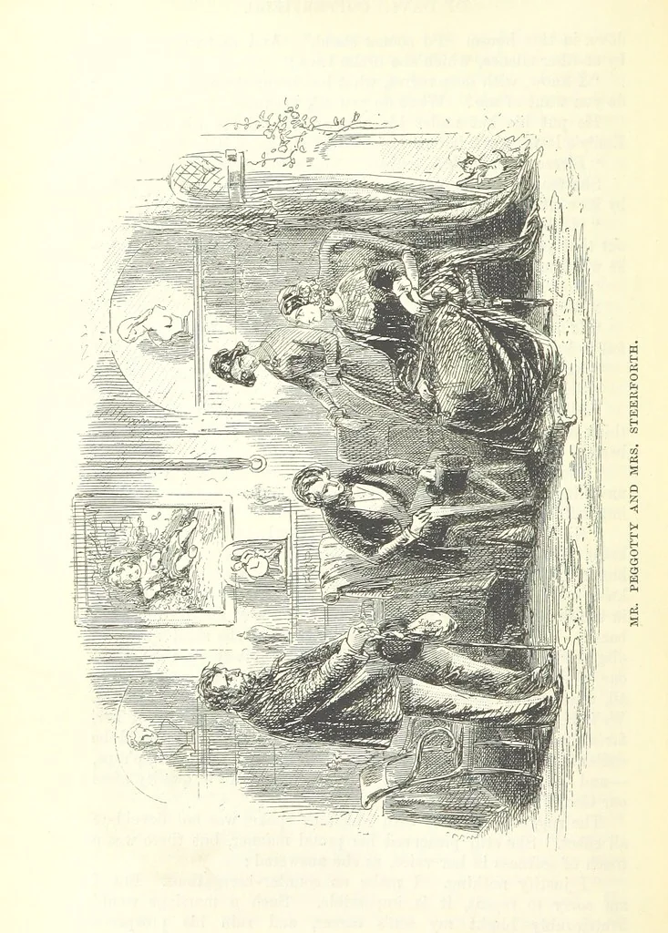 An illustration from The Letters of Charles Dickens. Edited by his sister-in-law and his eldest daughter, 1893, leaf 470