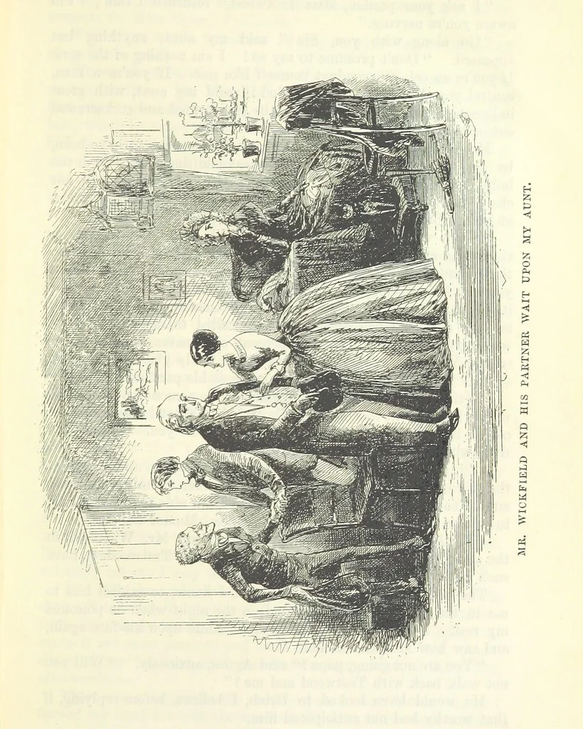 An illustration from The Letters of Charles Dickens. Edited by his sister-in-law and his eldest daughter, 1893, leaf 515