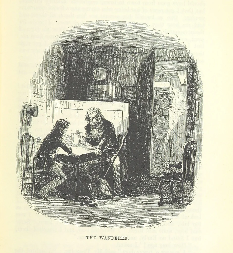 An illustration from The Letters of Charles Dickens. Edited by his sister-in-law and his eldest daughter, 1893, leaf 579