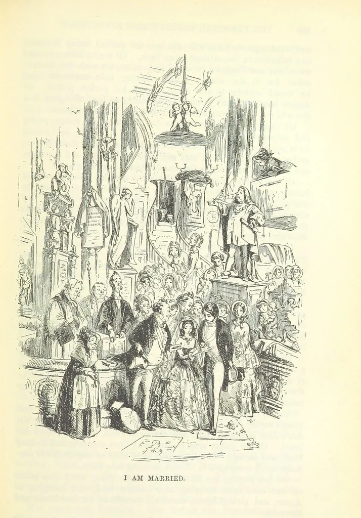An illustration from The Letters of Charles Dickens. Edited by his sister-in-law and his eldest daughter, 1893, leaf 623