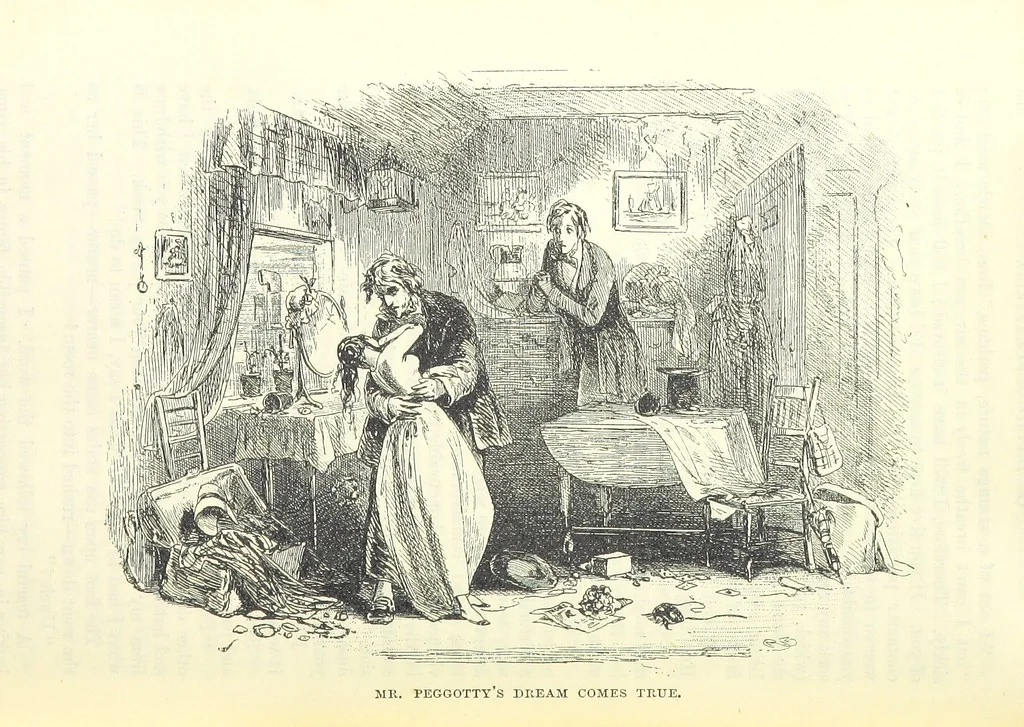 An illustration from The Letters of Charles Dickens. Edited by his sister-in-law and his eldest daughter, 1893, leaf 708