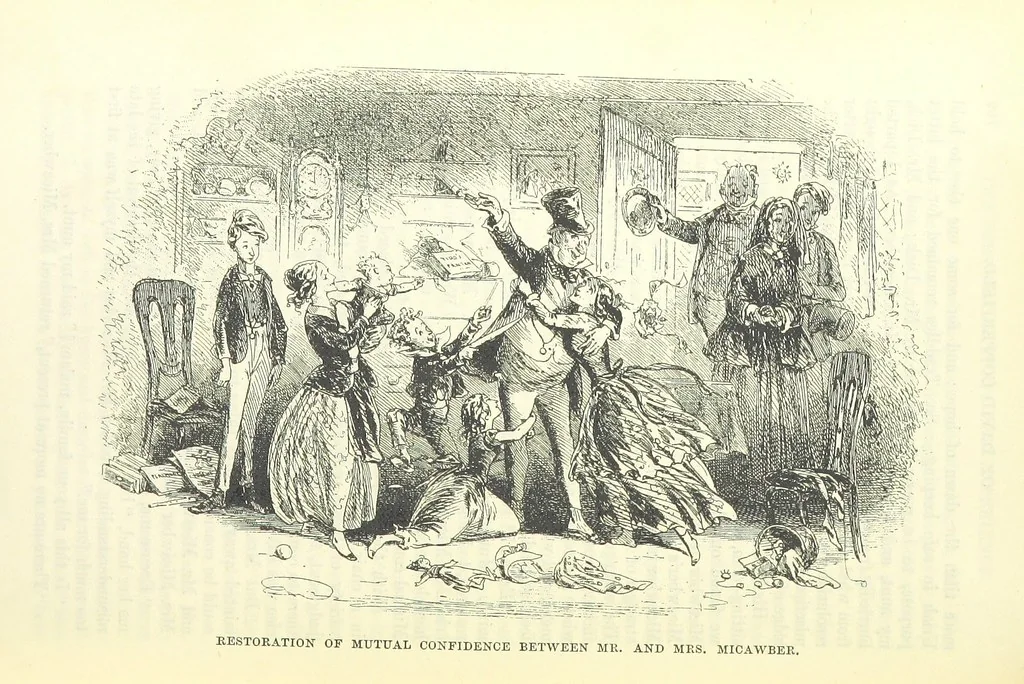An illustration from The Letters of Charles Dickens. Edited by his sister-in-law and his eldest daughter, 1893, leaf 744