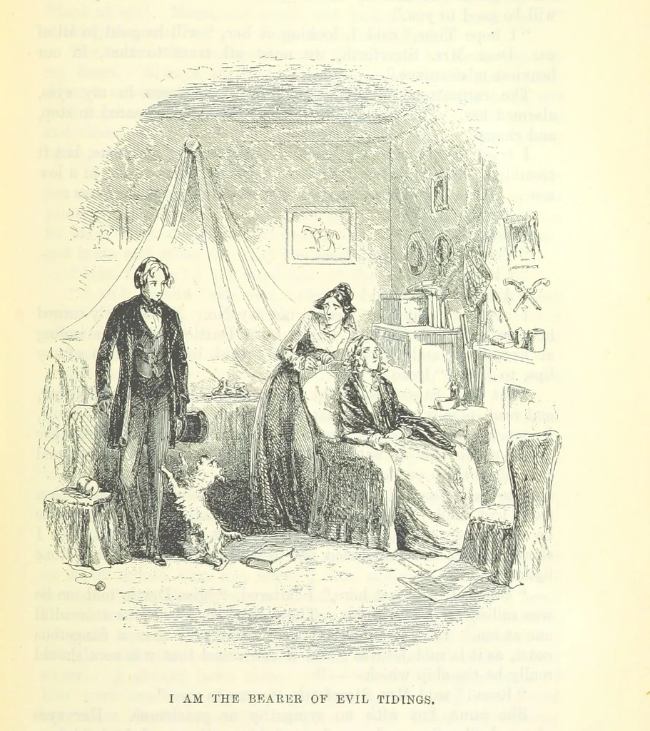 An illustration from The Letters of Charles Dickens. Edited by his sister-in-law and his eldest daughter, 1893, leaf 779