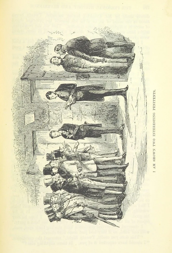 An illustration from The Letters of Charles Dickens. Edited by his sister-in-law and his eldest daughter, 1893, leaf 829