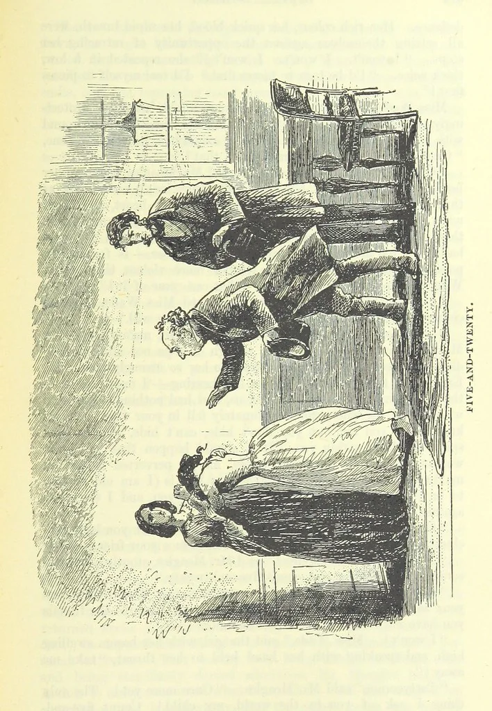 An illustration from The Letters of Charles Dickens. Edited by his sister-in-law and his eldest daughter, 1893, leaf 349