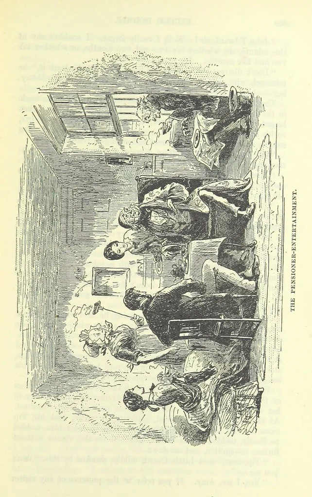 An illustration from The Letters of Charles Dickens. Edited by his sister-in-law and his eldest daughter, 1893, leaf 393