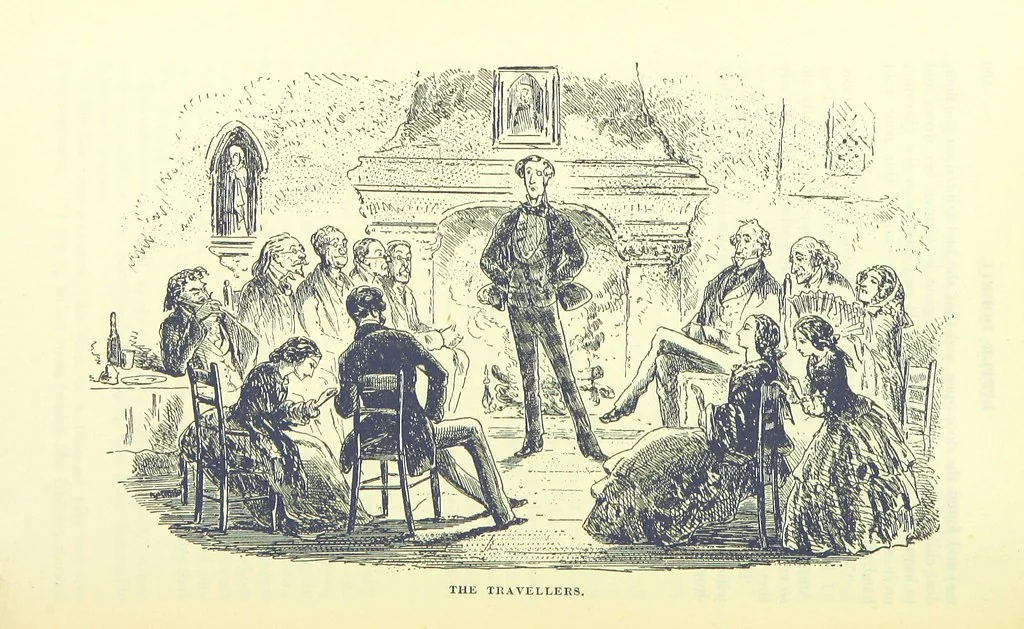 An illustration from The Letters of Charles Dickens. Edited by his sister-in-law and his eldest daughter, 1893, leaf 446