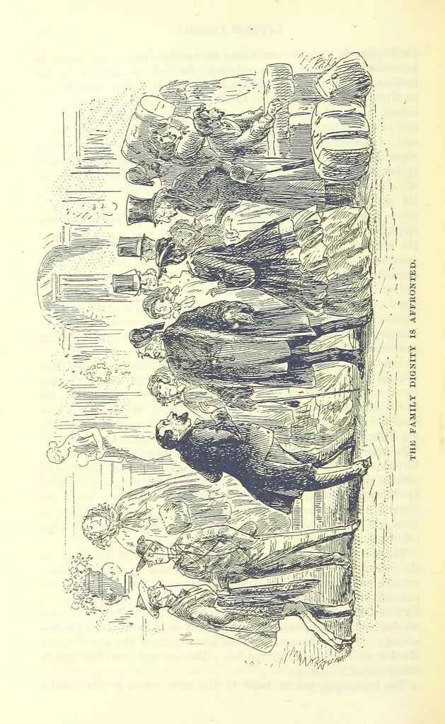 An illustration from The Letters of Charles Dickens. Edited by his sister-in-law and his eldest daughter, 1893, leaf 472