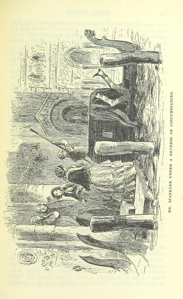 An illustration from The Letters of Charles Dickens. Edited by his sister-in-law and his eldest daughter, 1893, leaf 511