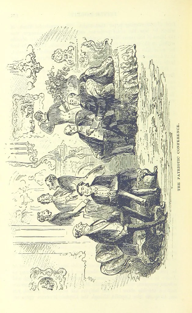 An illustration from The Letters of Charles Dickens. Edited by his sister-in-law and his eldest daughter, 1893, leaf 568