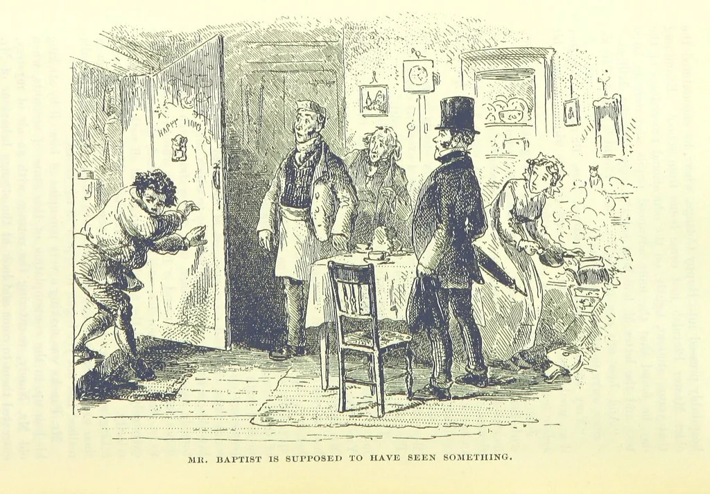 An illustration from The Letters of Charles Dickens. Edited by his sister-in-law and his eldest daughter, 1893, leaf 584