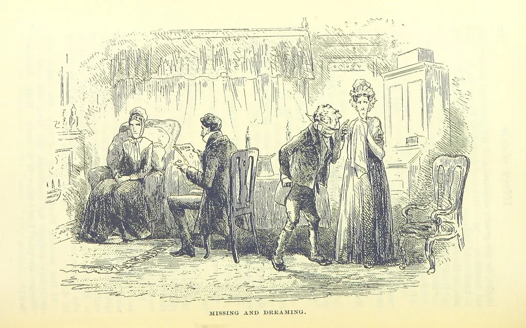 An illustration from The Letters of Charles Dickens. Edited by his sister-in-law and his eldest daughter, 1893, leaf 634