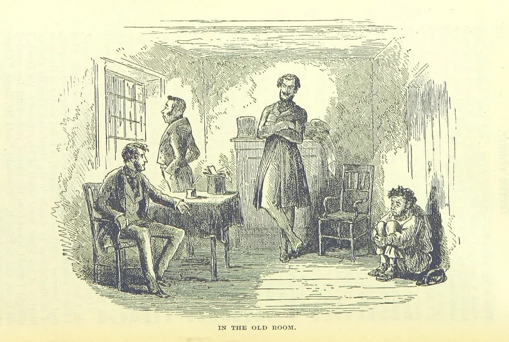 An illustration from The Letters of Charles Dickens. Edited by his sister-in-law and his eldest daughter, 1893, leaf 744