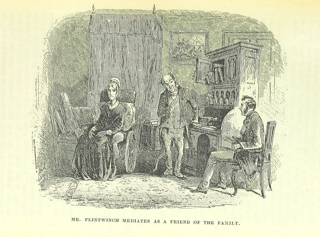An illustration from The Letters of Charles Dickens. Edited by his sister-in-law and his eldest daughter, 1893, leaf 85