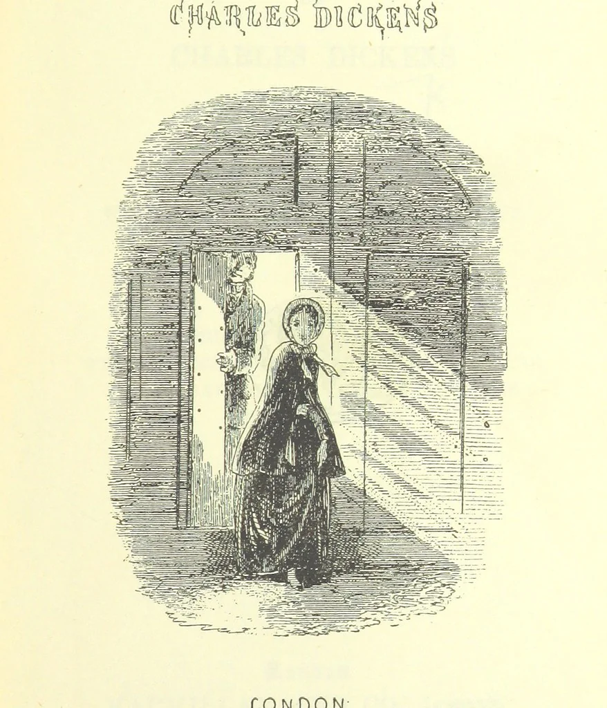 An illustration from The Letters of Charles Dickens. Edited by his sister-in-law and his eldest daughter, 1893, leaf 9