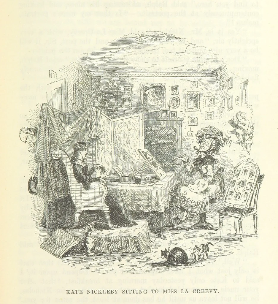 An illustration from The Letters of Charles Dickens. Edited by his sister-in-law and his eldest daughter, 1893, leaf 159