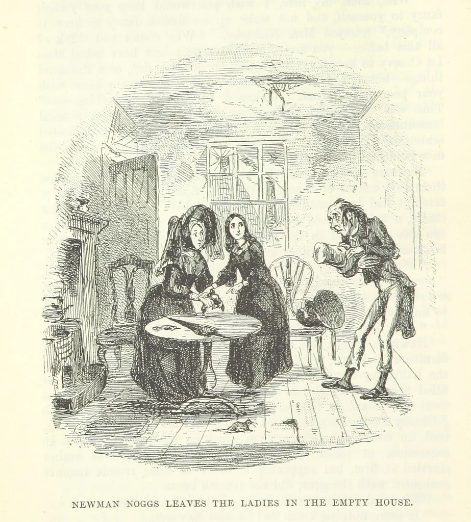 An illustration from The Letters of Charles Dickens. Edited by his sister-in-law and his eldest daughter, 1893, leaf 174