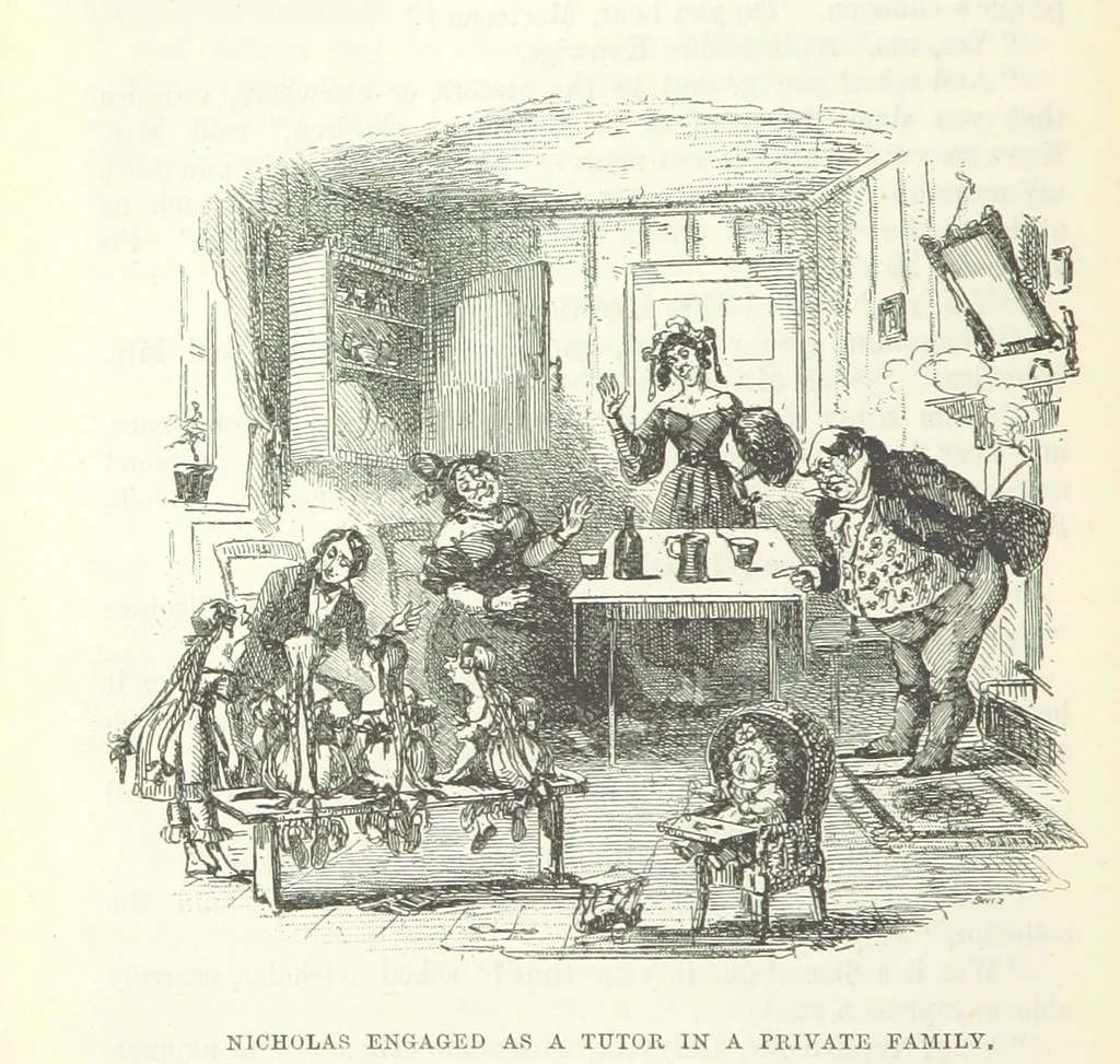 An illustration from The Letters of Charles Dickens. Edited by his sister-in-law and his eldest daughter, 1893, leaf 240