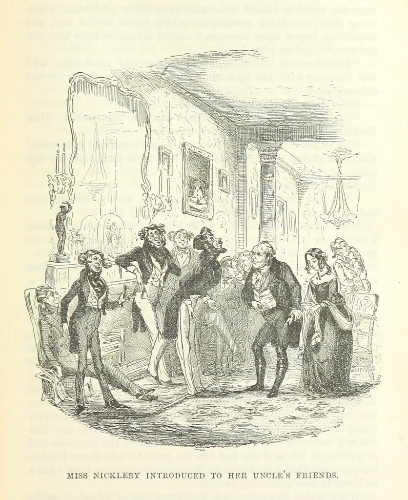 An illustration from The Letters of Charles Dickens. Edited by his sister-in-law and his eldest daughter, 1893, leaf 269