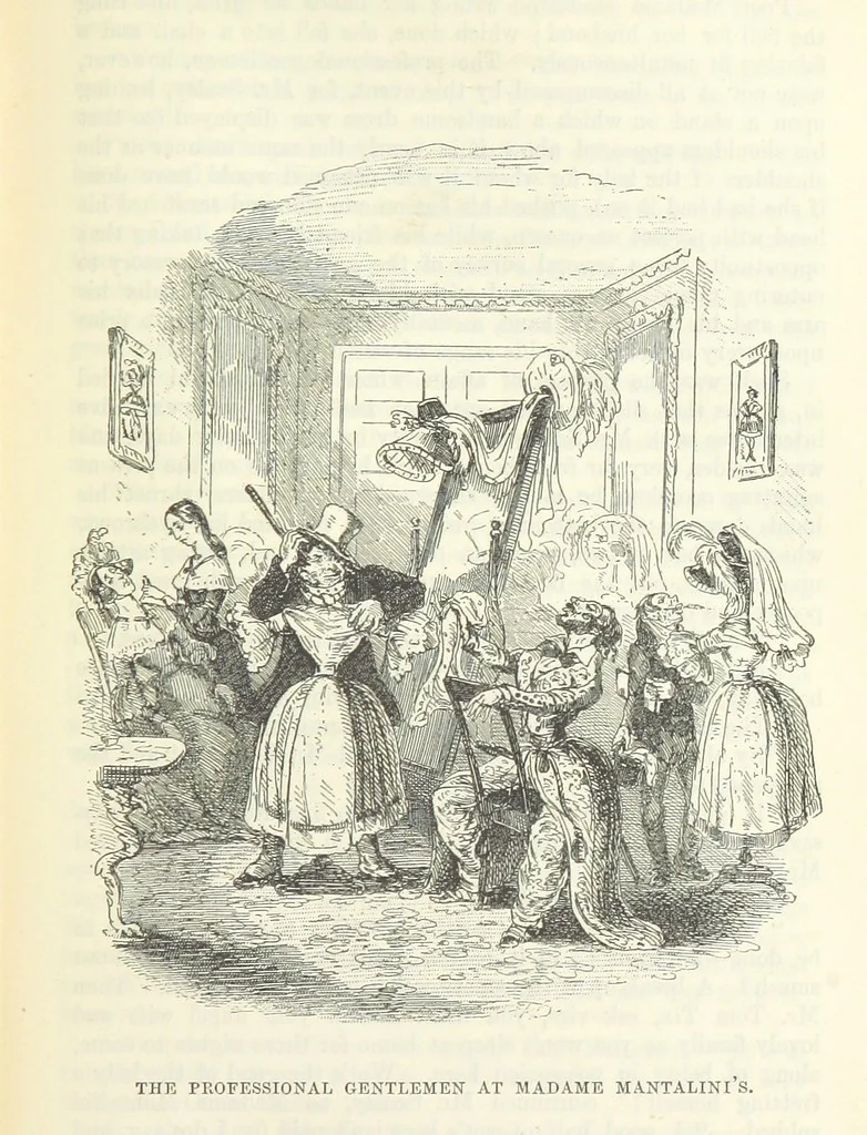An illustration from The Letters of Charles Dickens. Edited by his sister-in-law and his eldest daughter, 1893, leaf 295