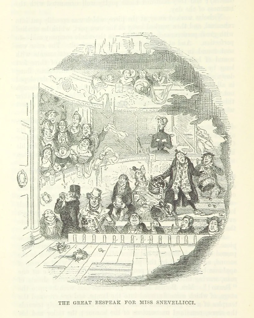 An illustration from The Letters of Charles Dickens. Edited by his sister-in-law and his eldest daughter, 1893, leaf 346