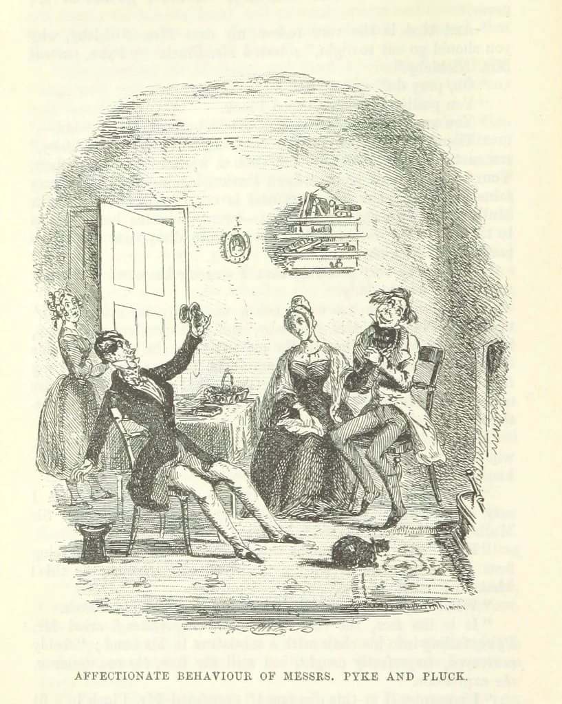An illustration from The Letters of Charles Dickens. Edited by his sister-in-law and his eldest daughter, 1893, leaf 376