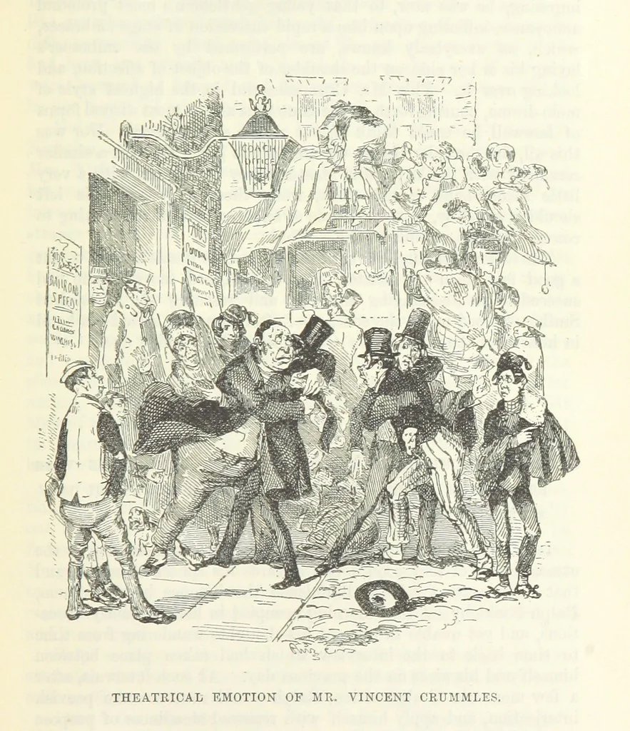 An illustration from The Letters of Charles Dickens. Edited by his sister-in-law and his eldest daughter, 1893, leaf 425