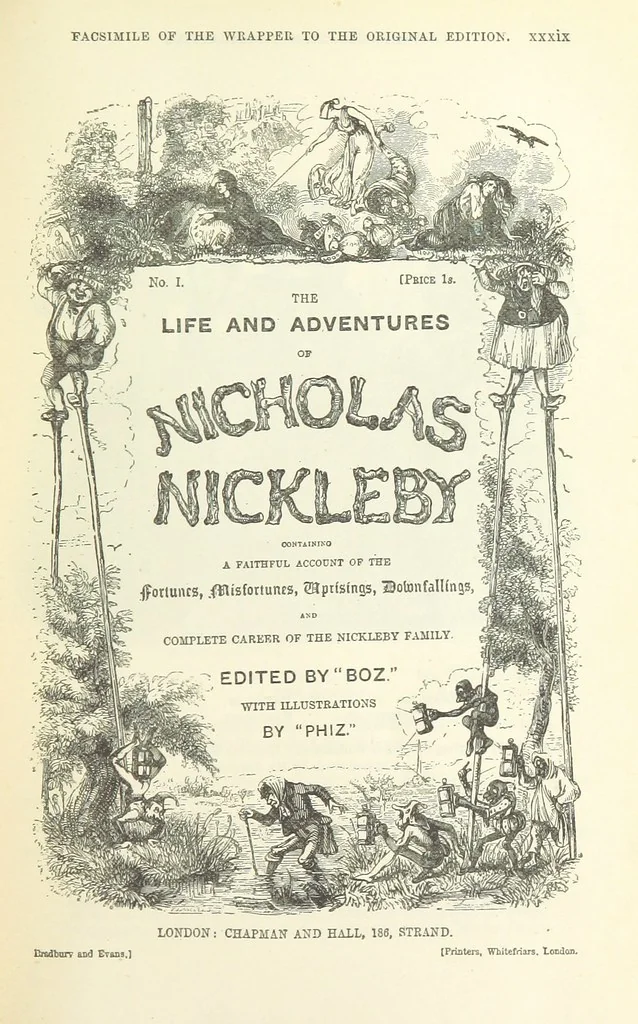 An illustration from The Letters of Charles Dickens. Edited by his sister-in-law and his eldest daughter, 1893, leaf 45