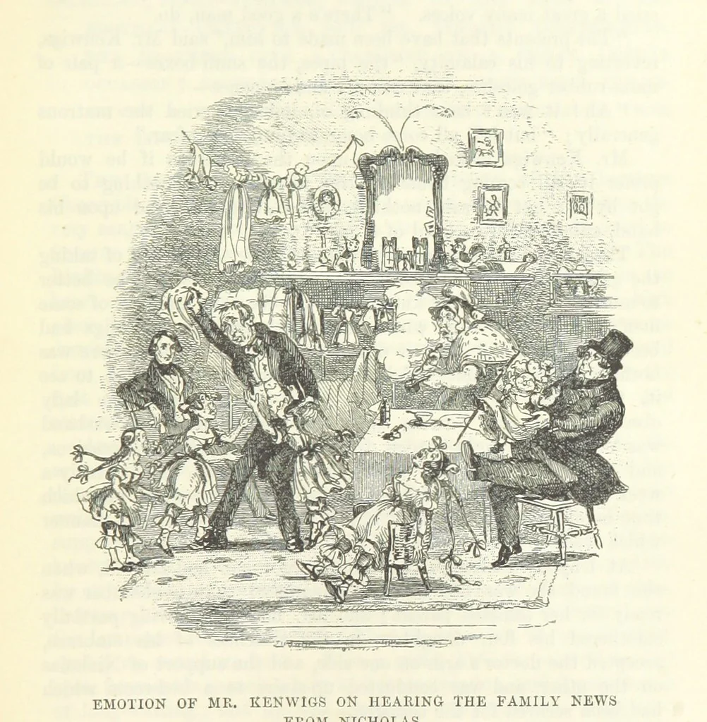 An illustration from The Letters of Charles Dickens. Edited by his sister-in-law and his eldest daughter, 1893, leaf 489