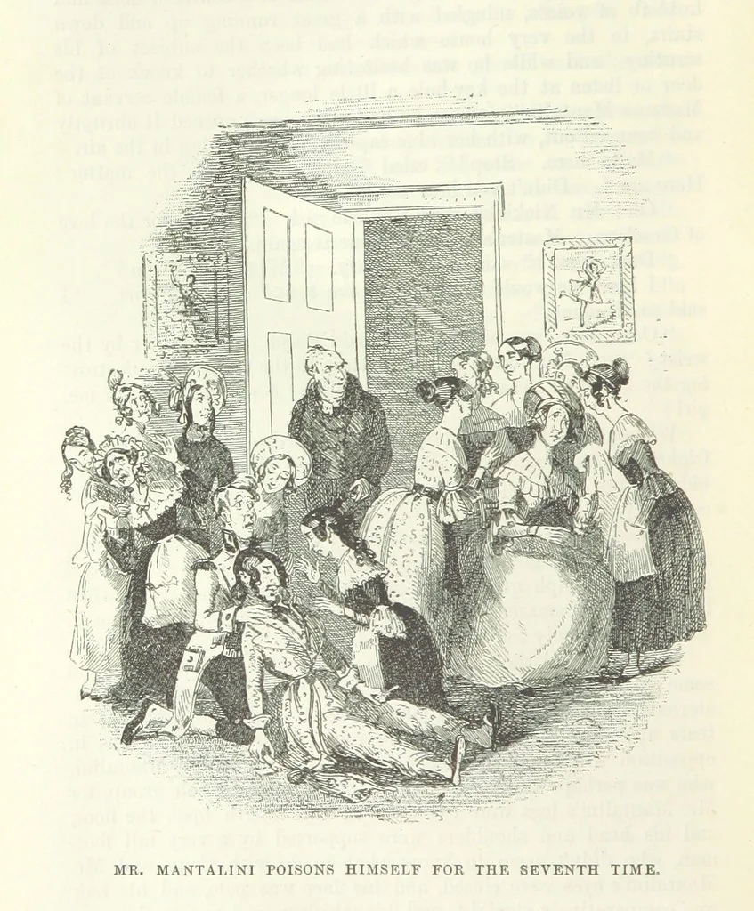 An illustration from The Letters of Charles Dickens. Edited by his sister-in-law and his eldest daughter, 1893, leaf 594