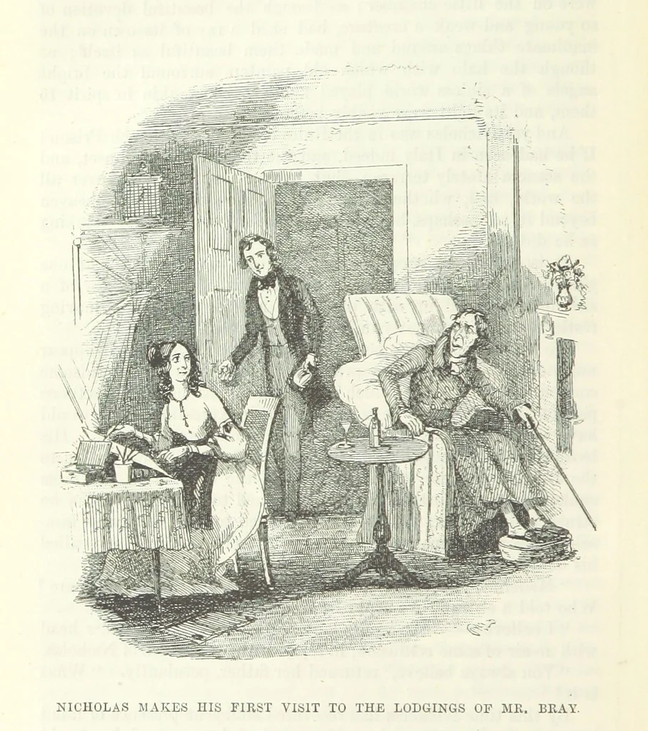An illustration from The Letters of Charles Dickens. Edited by his sister-in-law and his eldest daughter, 1893, leaf 622