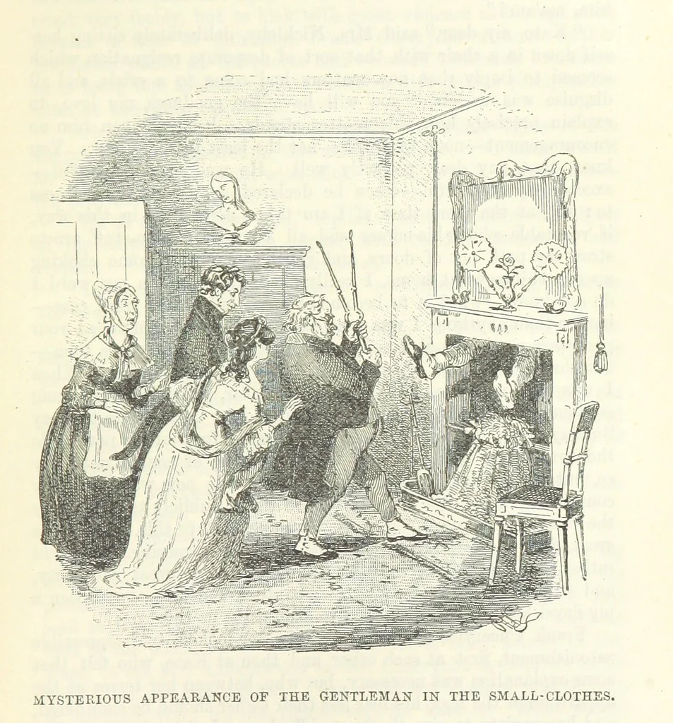 An illustration from The Letters of Charles Dickens. Edited by his sister-in-law and his eldest daughter, 1893, leaf 659