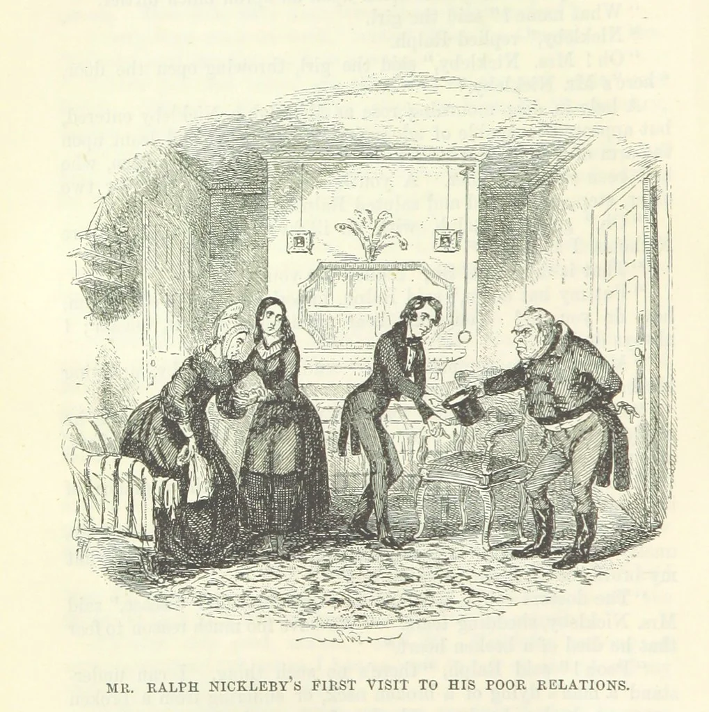 An illustration from The Letters of Charles Dickens. Edited by his sister-in-law and his eldest daughter, 1893, leaf 70