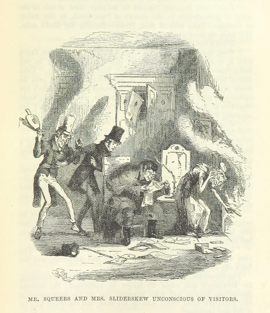 An illustration from The Letters of Charles Dickens. Edited by his sister-in-law and his eldest daughter, 1893, leaf 763