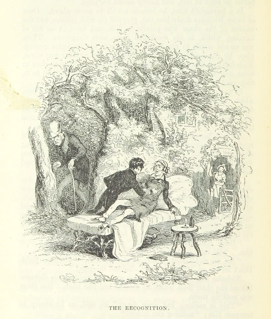 An illustration from The Letters of Charles Dickens. Edited by his sister-in-law and his eldest daughter, 1893, leaf 768