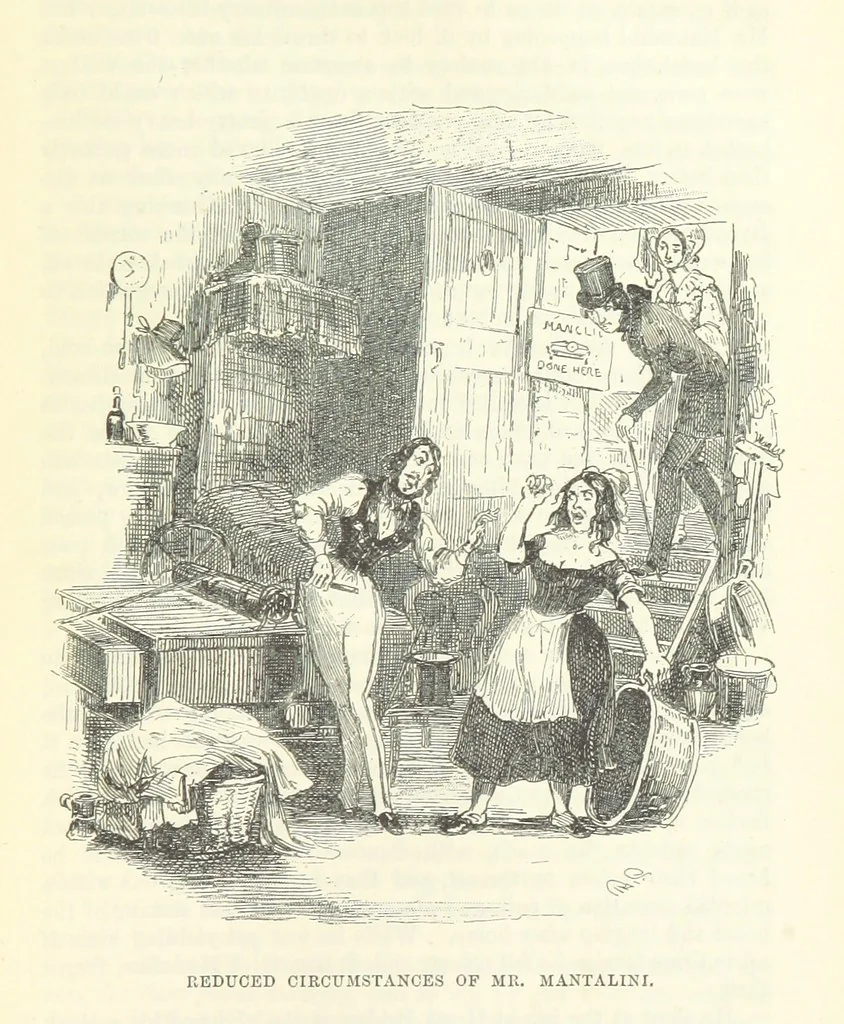 An illustration from The Letters of Charles Dickens. Edited by his sister-in-law and his eldest daughter, 1893, leaf 823