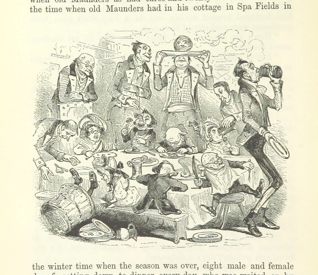 An illustration from The Letters of Charles Dickens. Edited by his sister-in-law and his eldest daughter, 1893, leaf 158