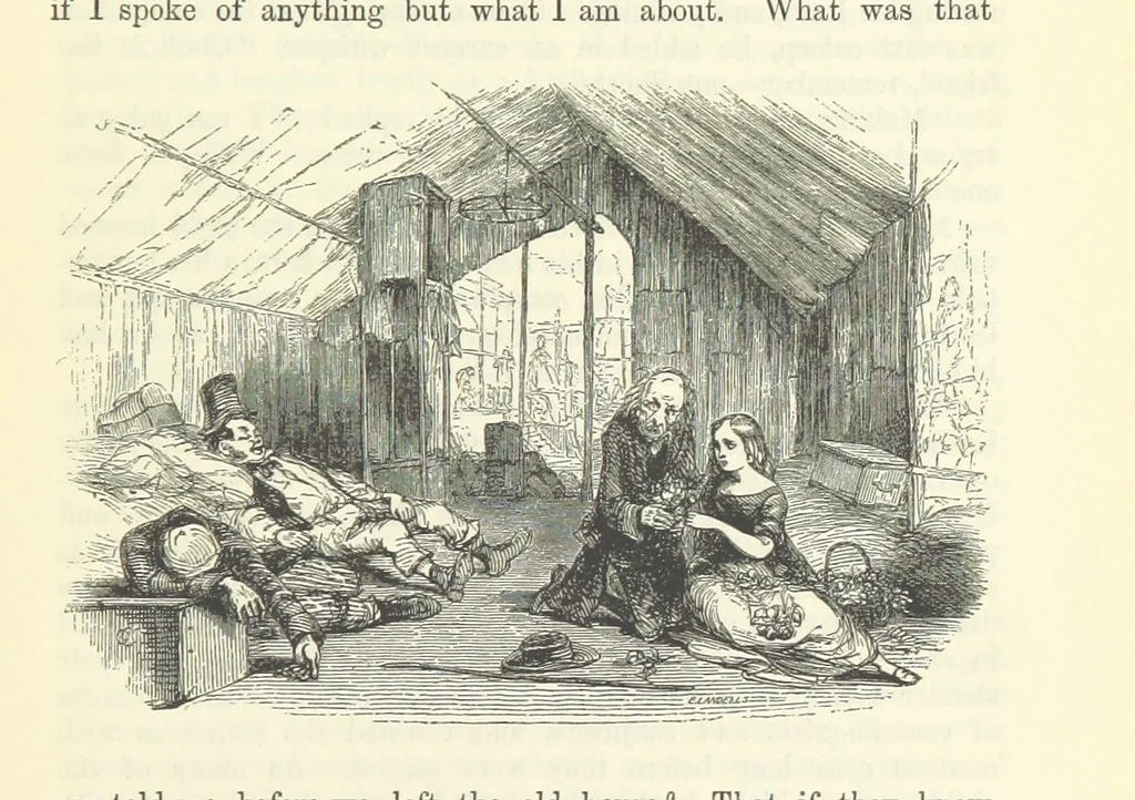 An illustration from The Letters of Charles Dickens. Edited by his sister-in-law and his eldest daughter, 1893, leaf 163
