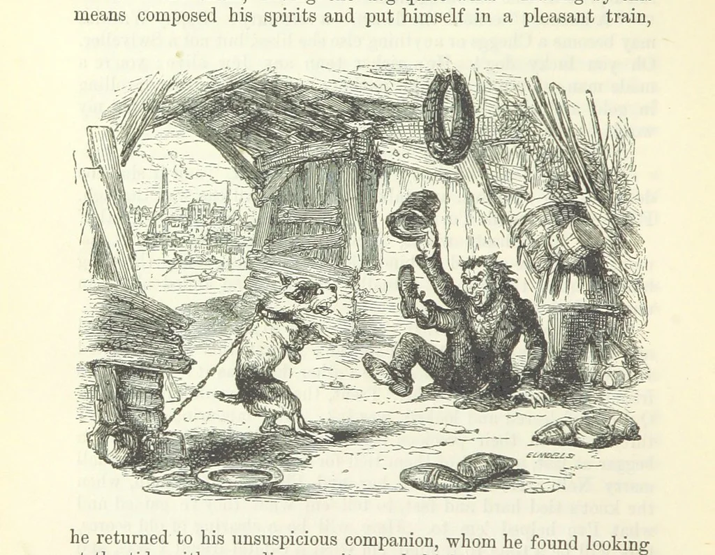 An illustration from The Letters of Charles Dickens. Edited by his sister-in-law and his eldest daughter, 1893, leaf 178