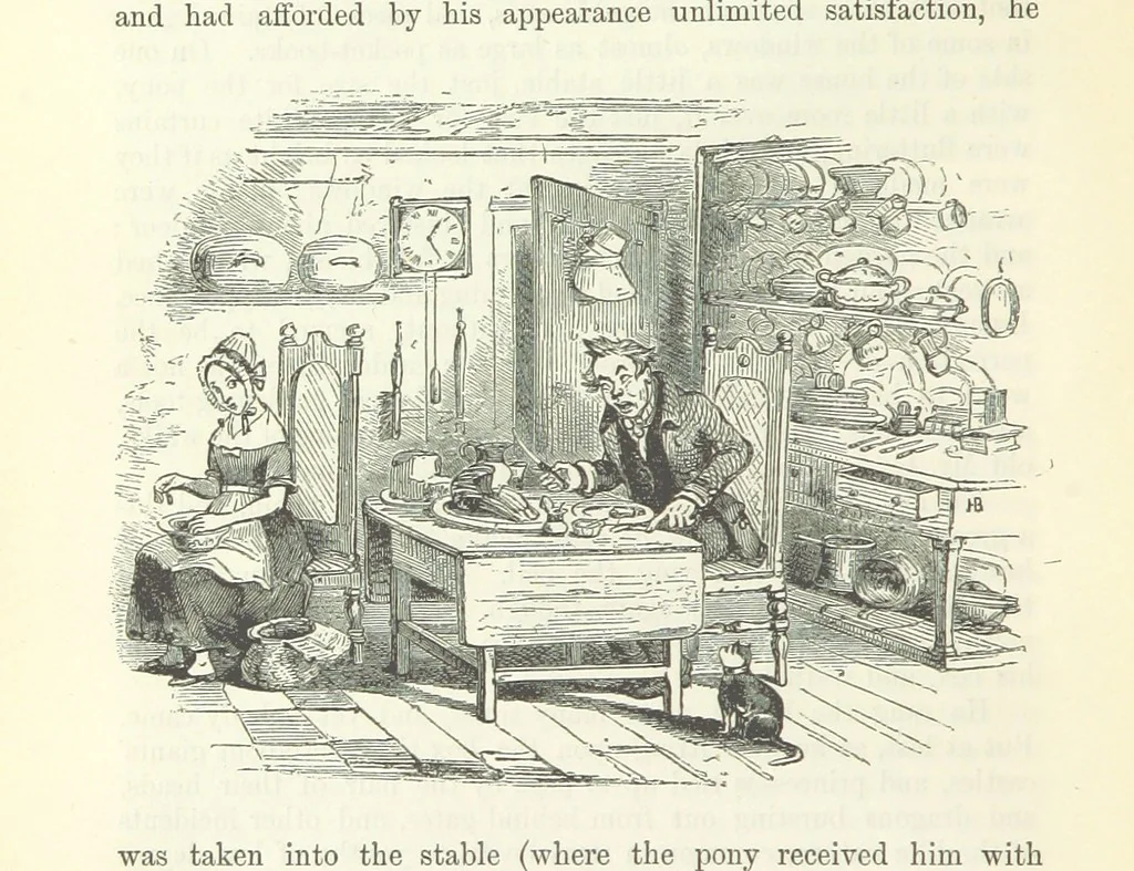 An illustration from The Letters of Charles Dickens. Edited by his sister-in-law and his eldest daughter, 1893, leaf 182