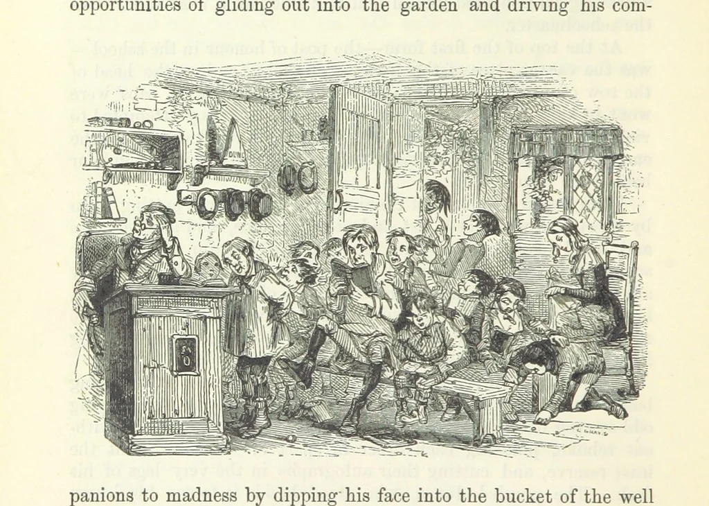 An illustration from The Letters of Charles Dickens. Edited by his sister-in-law and his eldest daughter, 1893, leaf 200