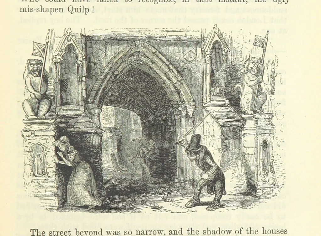An illustration from The Letters of Charles Dickens. Edited by his sister-in-law and his eldest daughter, 1893, leaf 217